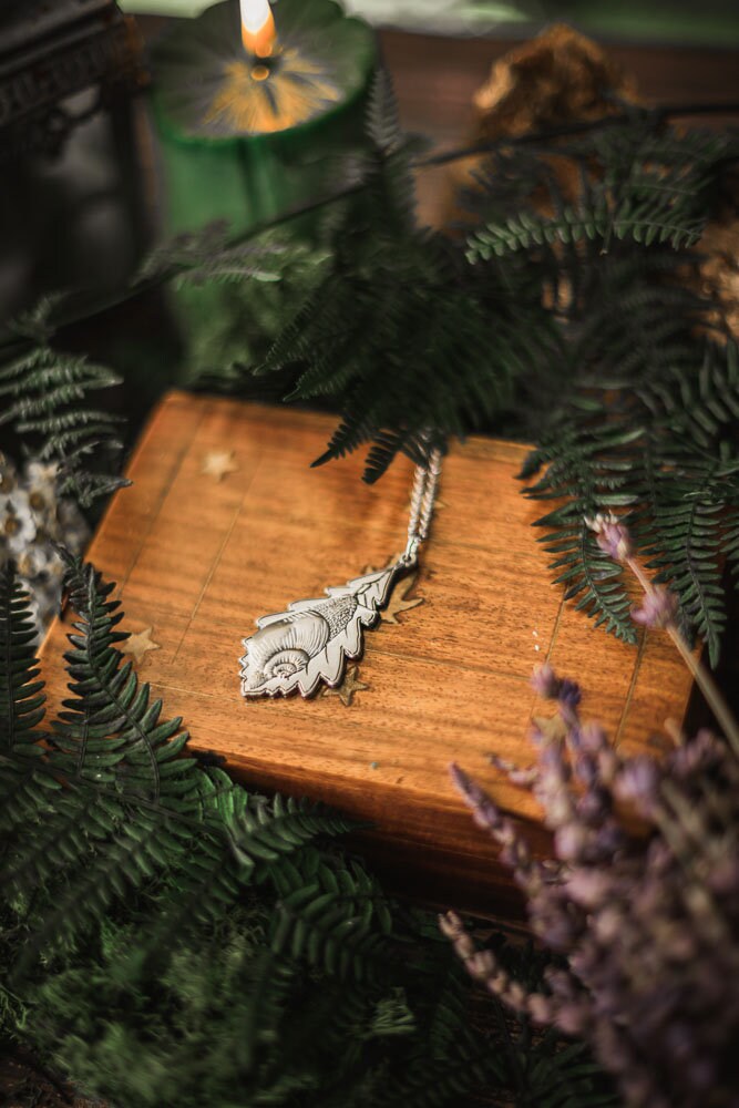 Forest Snail Pendant