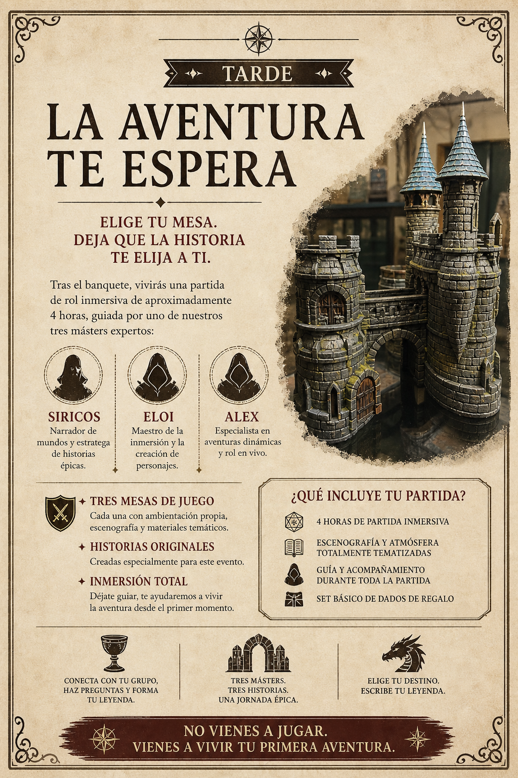 La Taberna del Aventurero - Evento de Fantasia y Rol