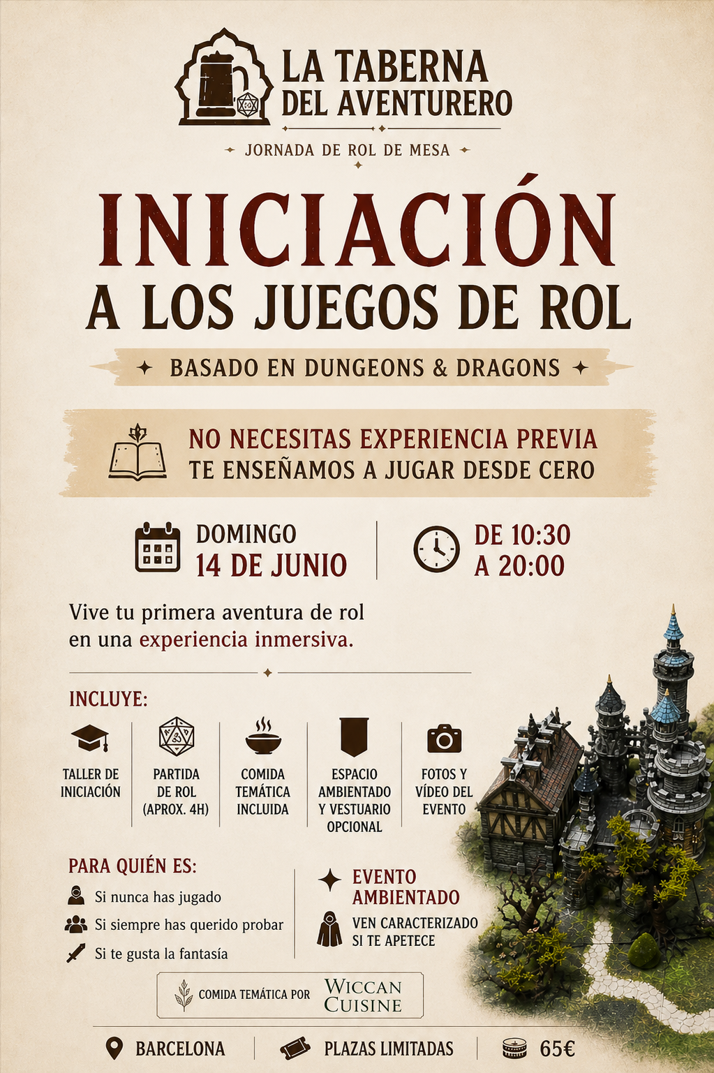 La Taberna del Aventurero - Evento de Fantasia y Rol