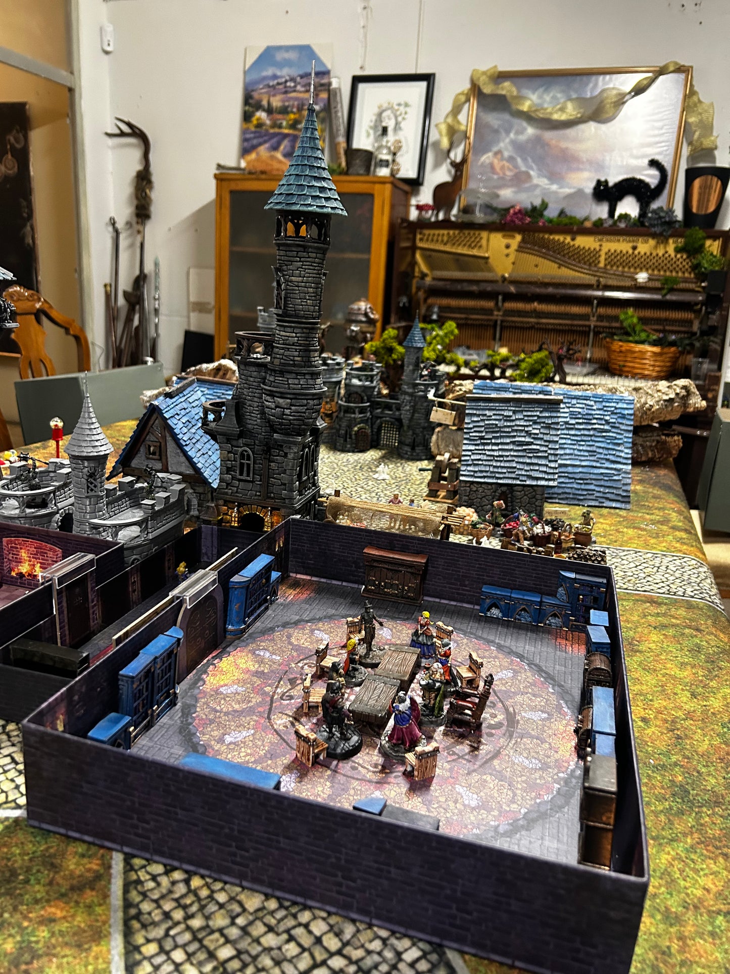 Alquiler de mesa de Rol inmersiva con escenografía