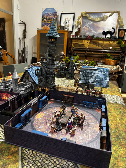 Alquiler de mesa de Rol inmersiva con escenografía