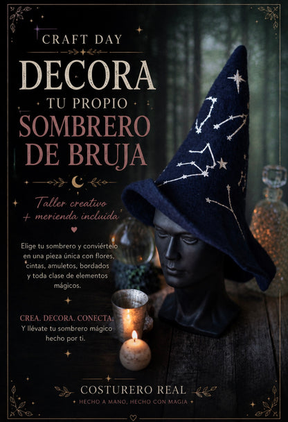 Craft Day · Sombrero de Bruja