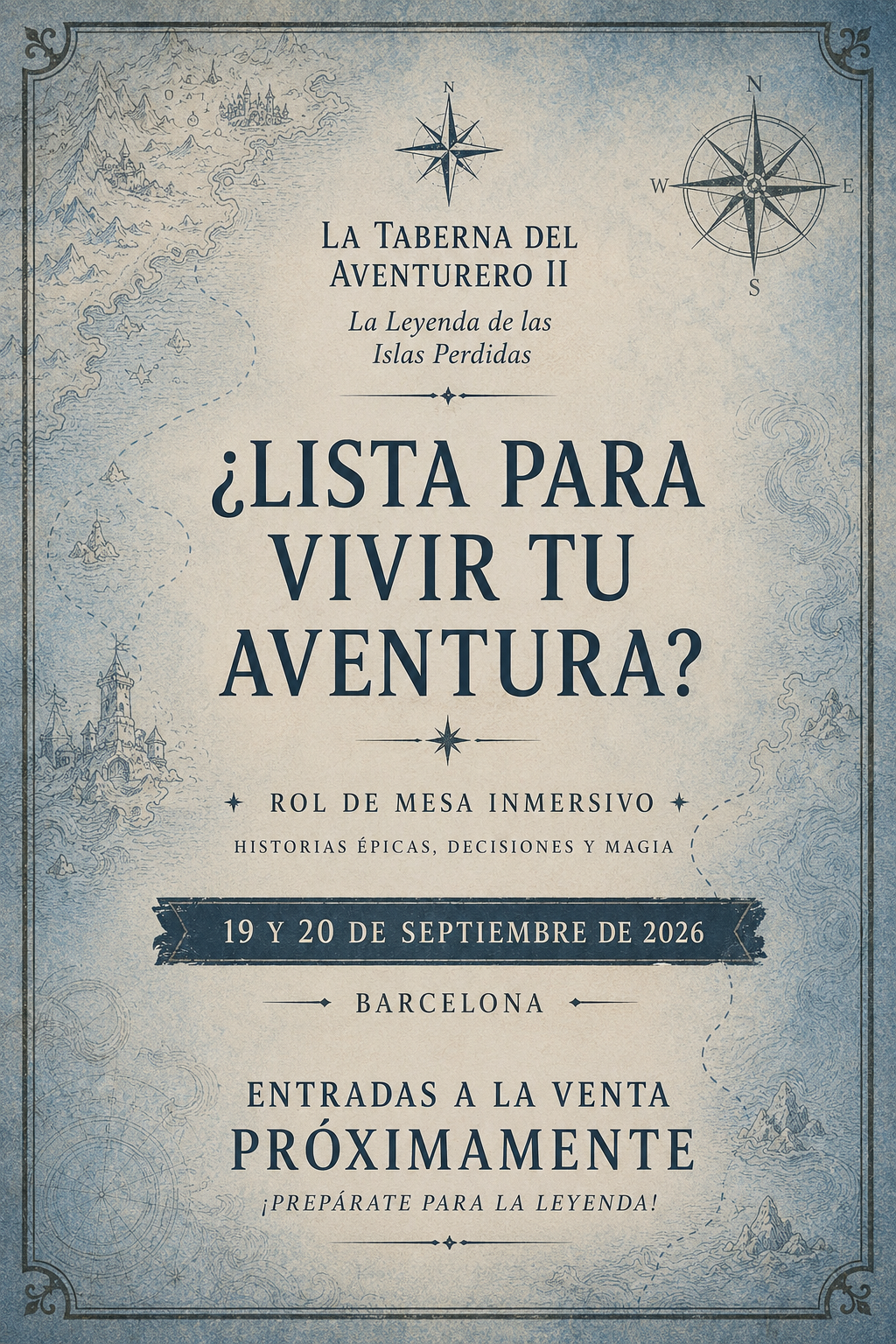 ⚔️ LA TABERNA DEL AVENTURERO II 🌊 La Leyenda de las Islas Perdidas