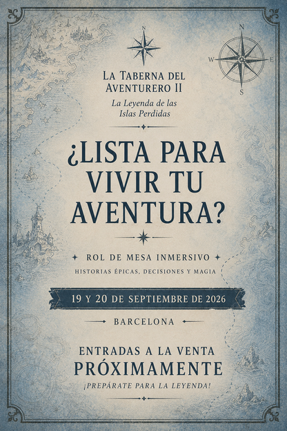 ⚔️ LA TABERNA DEL AVENTURERO II 🌊 La Leyenda de las Islas Perdidas