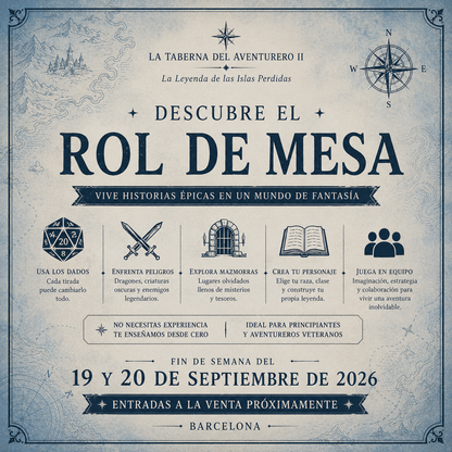 ⚔️ LA TABERNA DEL AVENTURERO II 🌊 La Leyenda de las Islas Perdidas