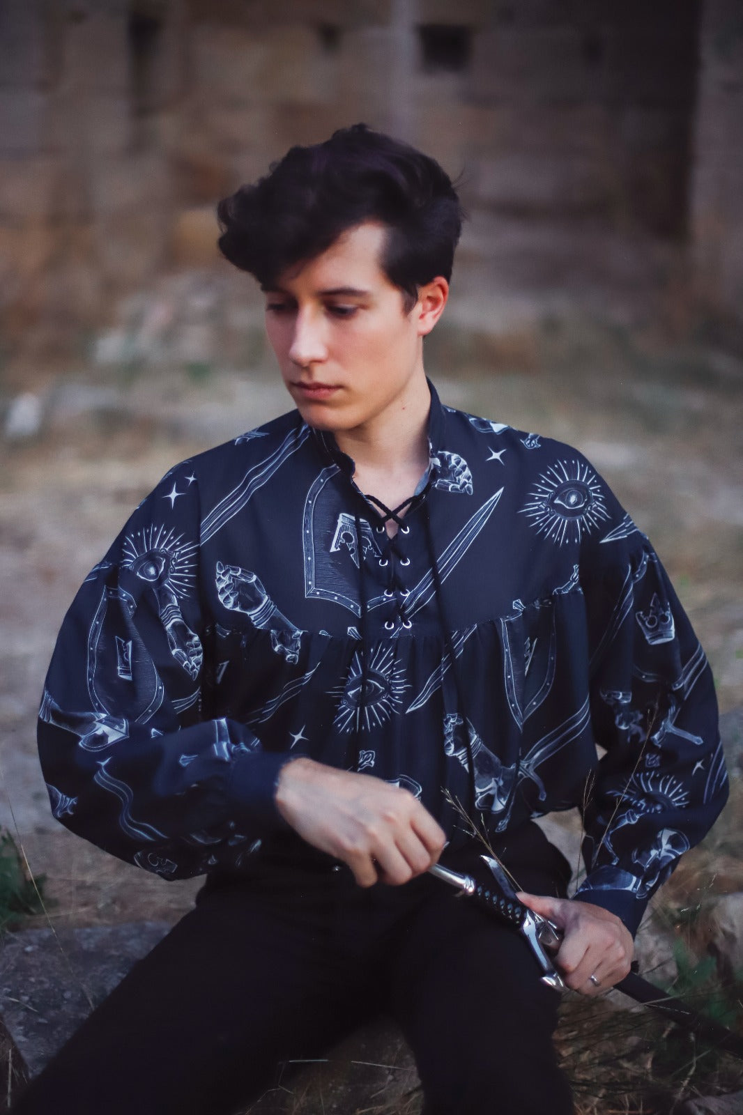 Camisa Medieval Castlecore