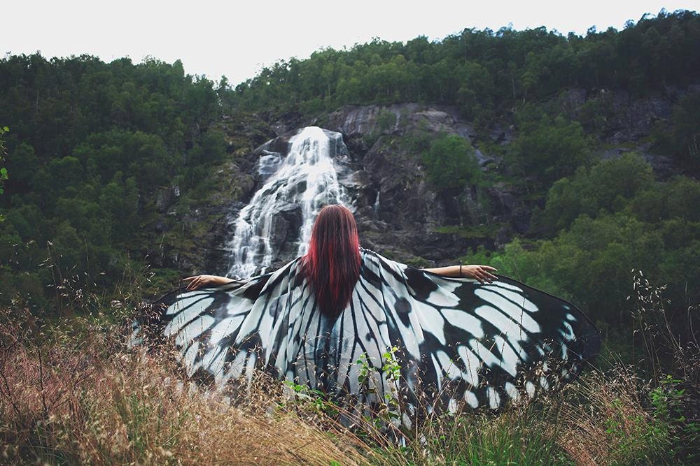 Alas de Mariposa Gigantes Nymph