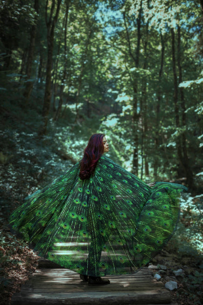 Capa Pañuelo Pavo Real