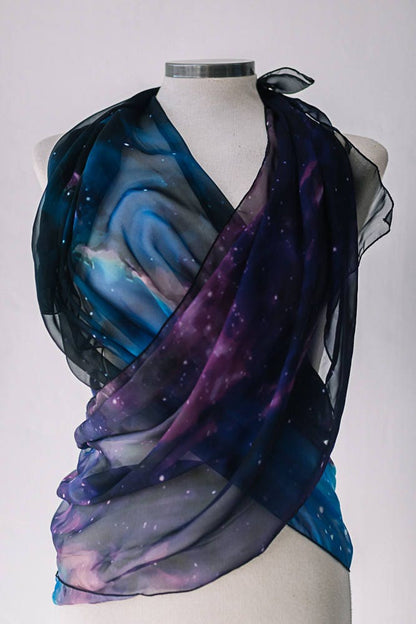 Celestial Nebula Scarf
