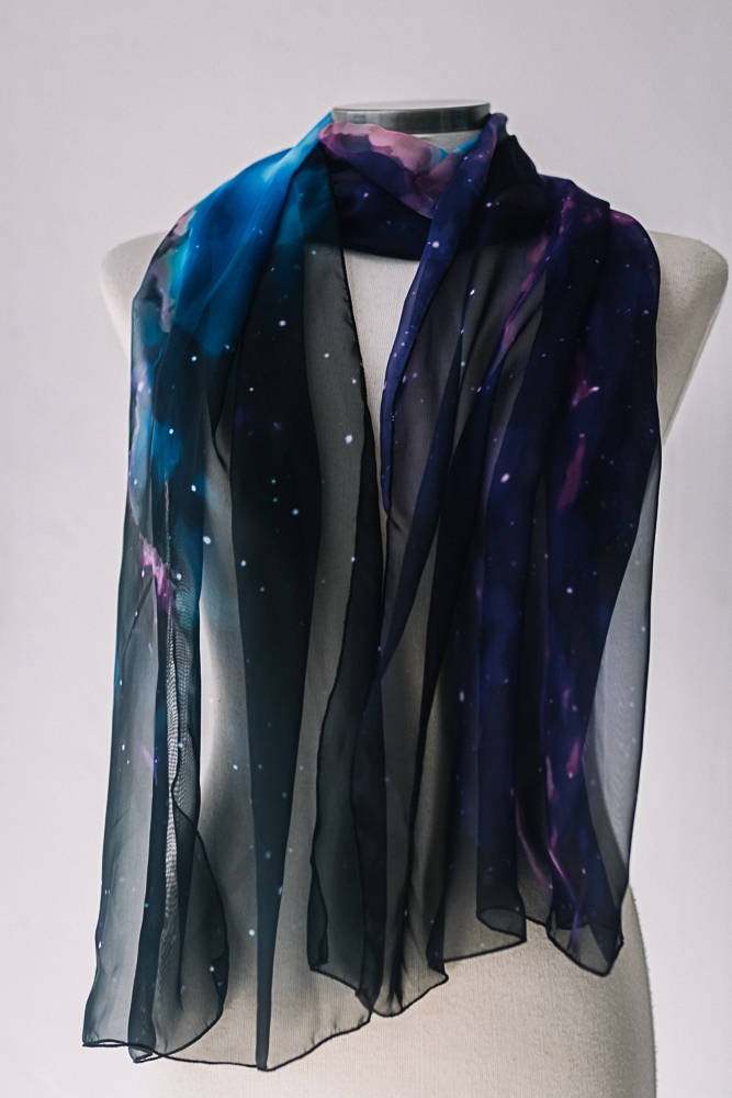 Celestial Nebula Scarf