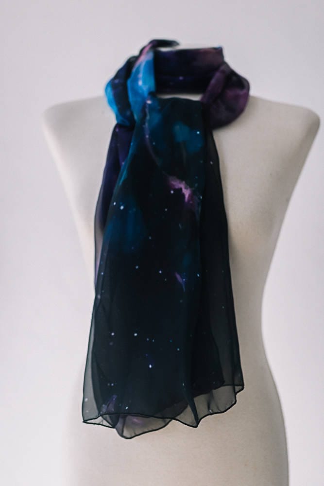 Celestial Nebula Scarf