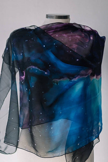 Celestial Nebula Scarf