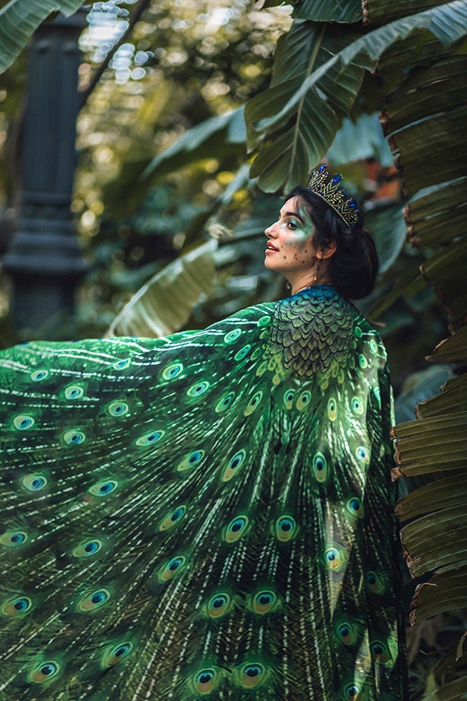 Capa Pañuelo Pavo Real