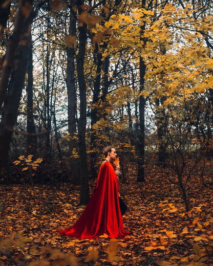 Little Red Riding Hood Velvet Cape
