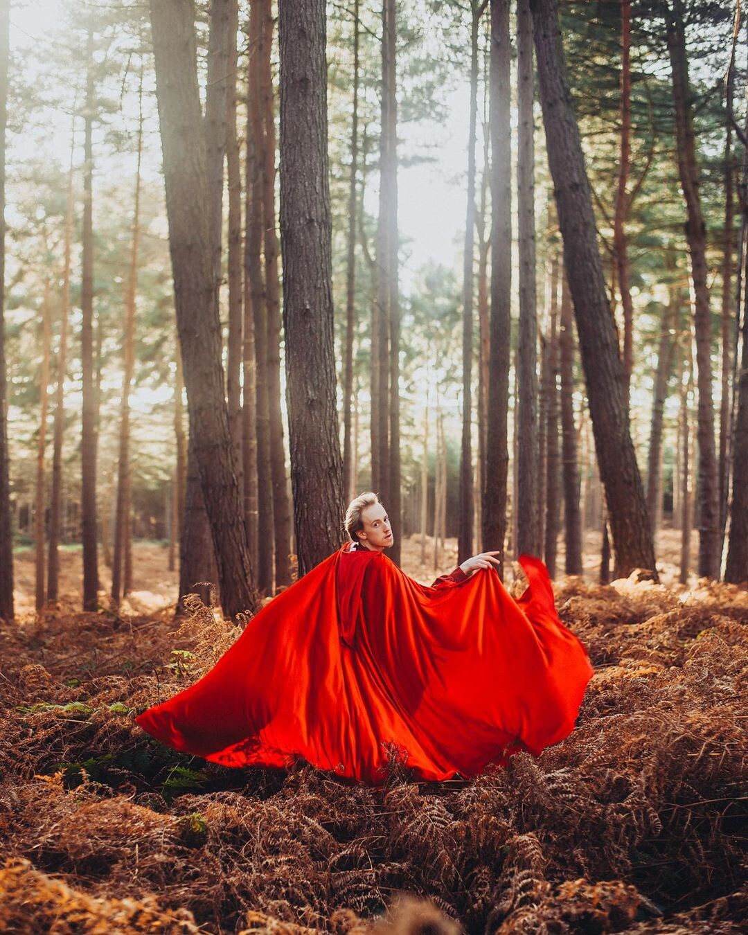 Little Red Riding Hood Velvet Cape
