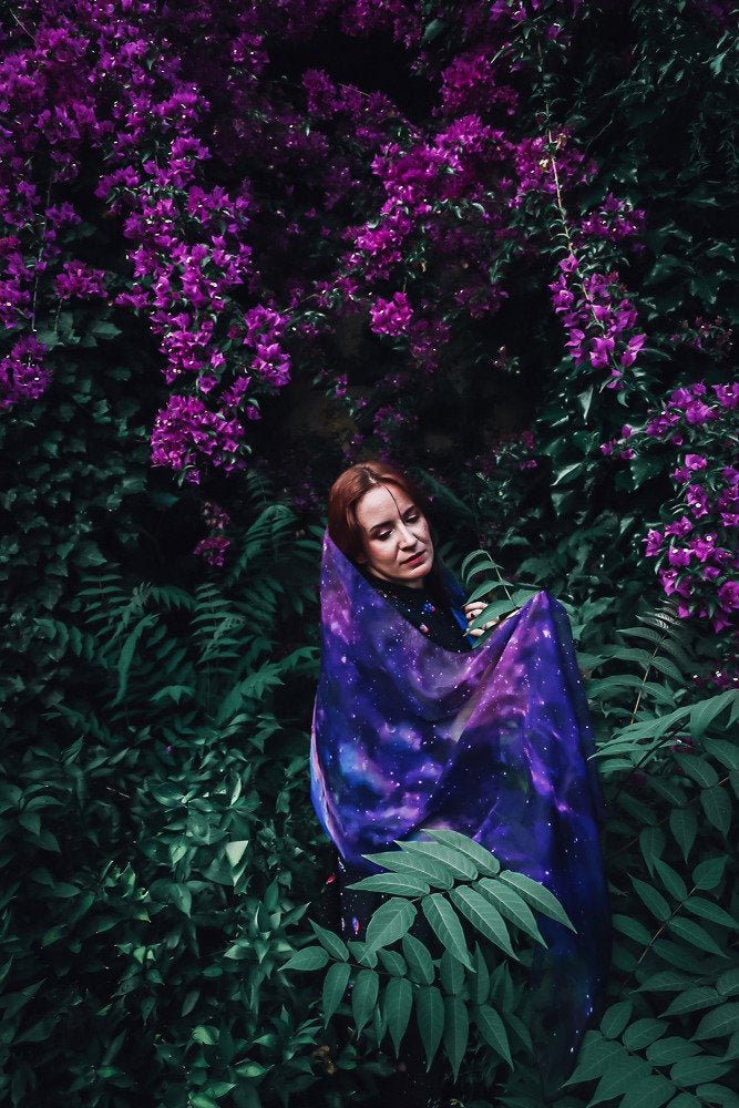 Celestial Nebula Scarf