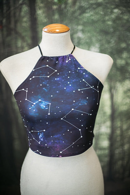 Top de Bikini Halter Celestial