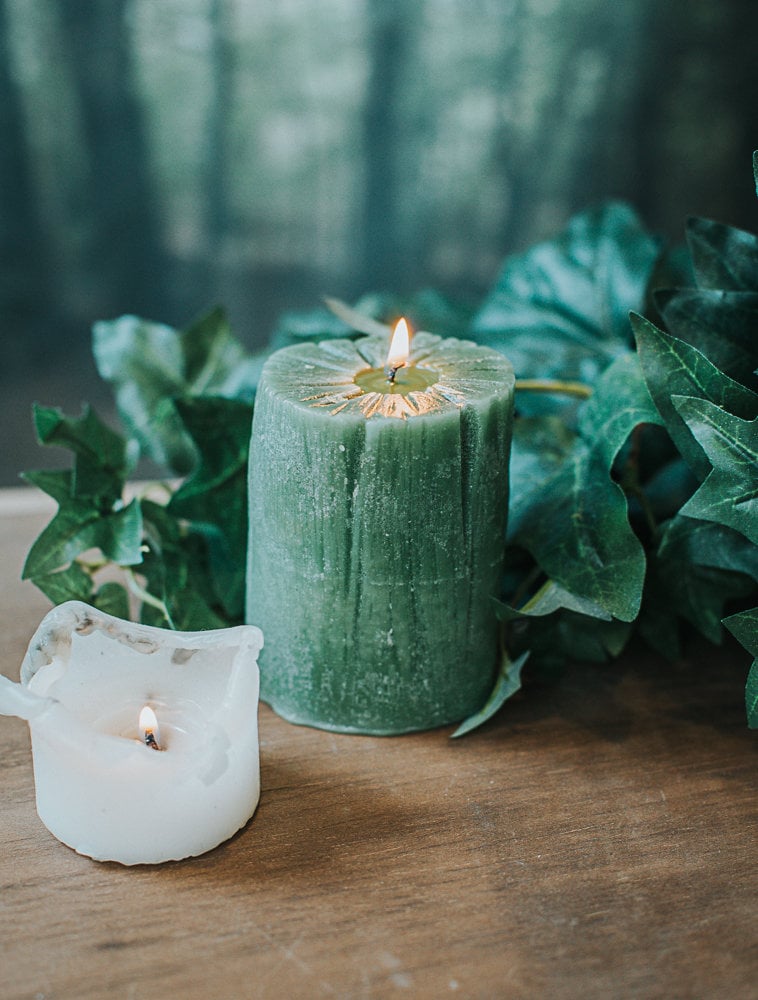 Vela Tronco Verde · Cedro