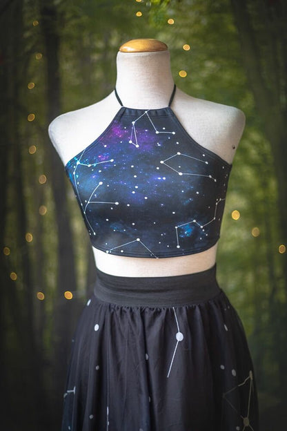 Top de Bikini Halter Celestial