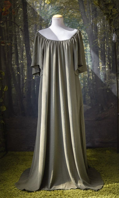 Camisola Medieval Verde Caqui