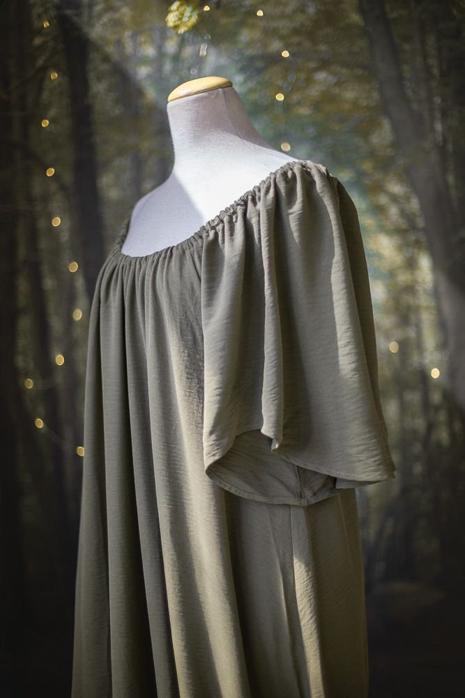 Camisola Medieval Verde Caqui