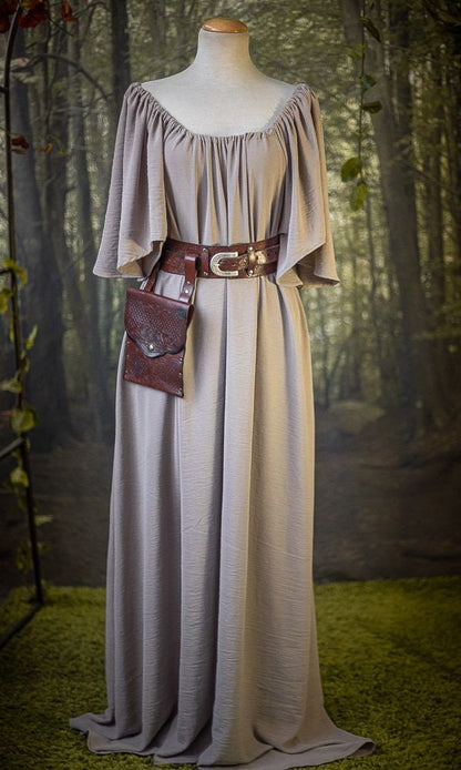 Camisola Medieval Crema Topo