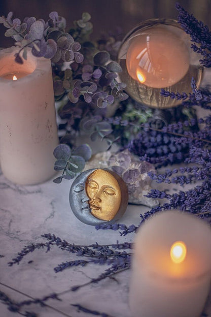 Jabón Artesanal Luna · Lavanda
