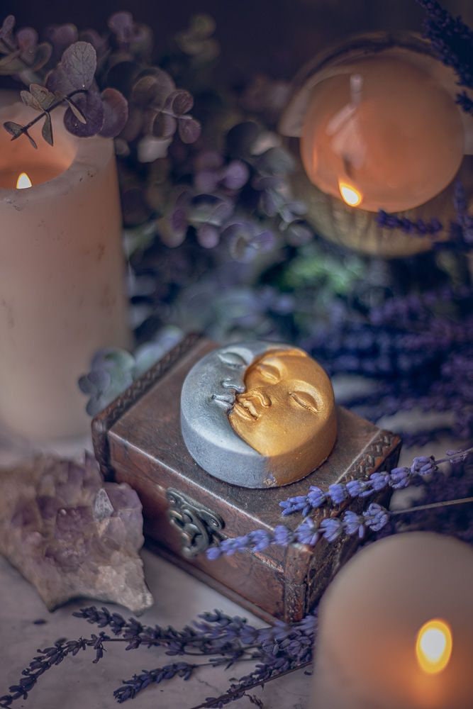 Jabón Artesanal Luna · Lavanda