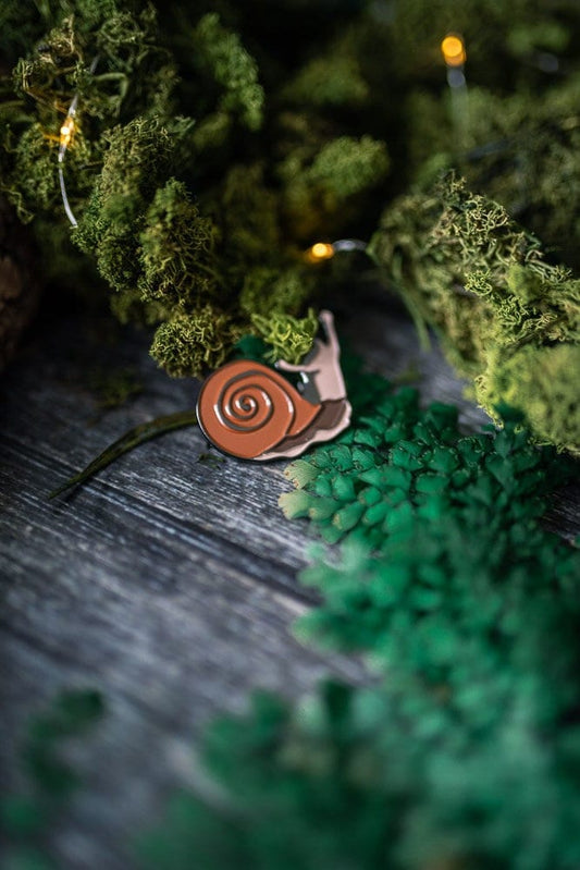 Pin Esmaltado de Caracol