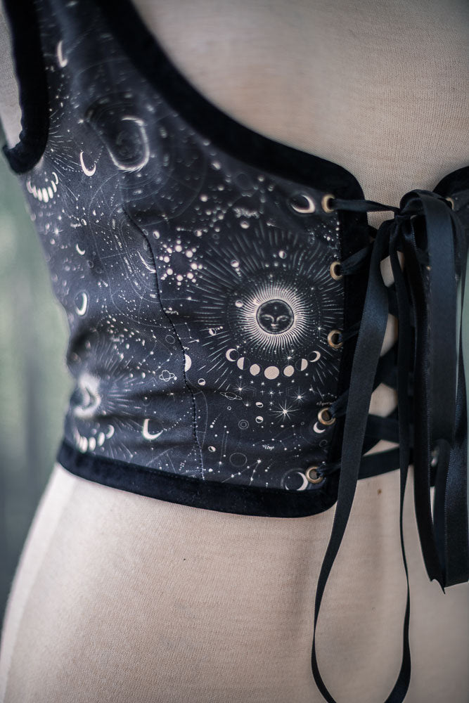 Corset Renacentista de Astrología