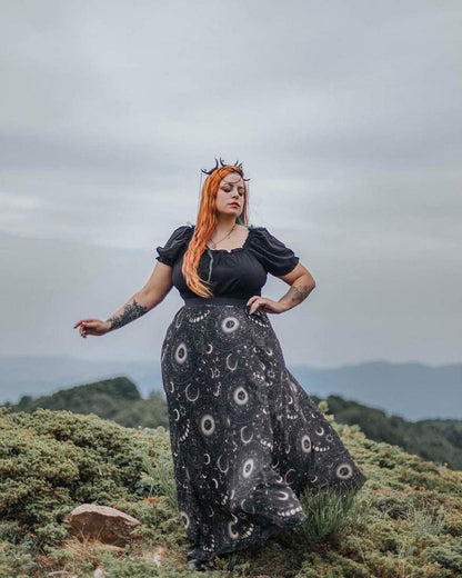 Falda Larga de Astrología y Constelaciones