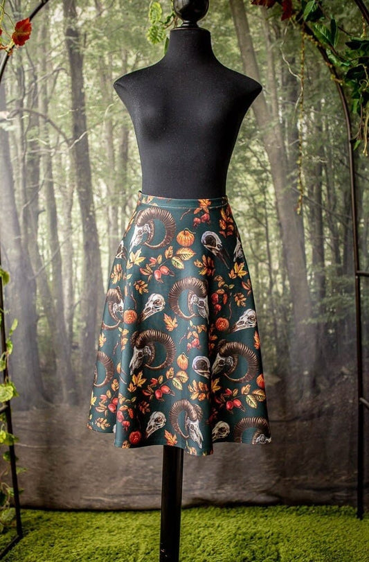 Falda Skater de Cosecha de Otoño
