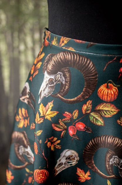 Falda Skater de Cosecha de Otoño