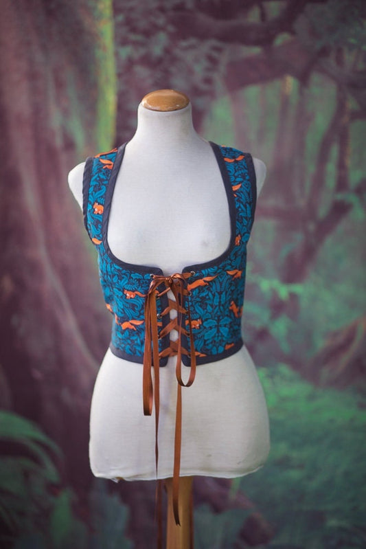 Corset Renacentista de Ardillas