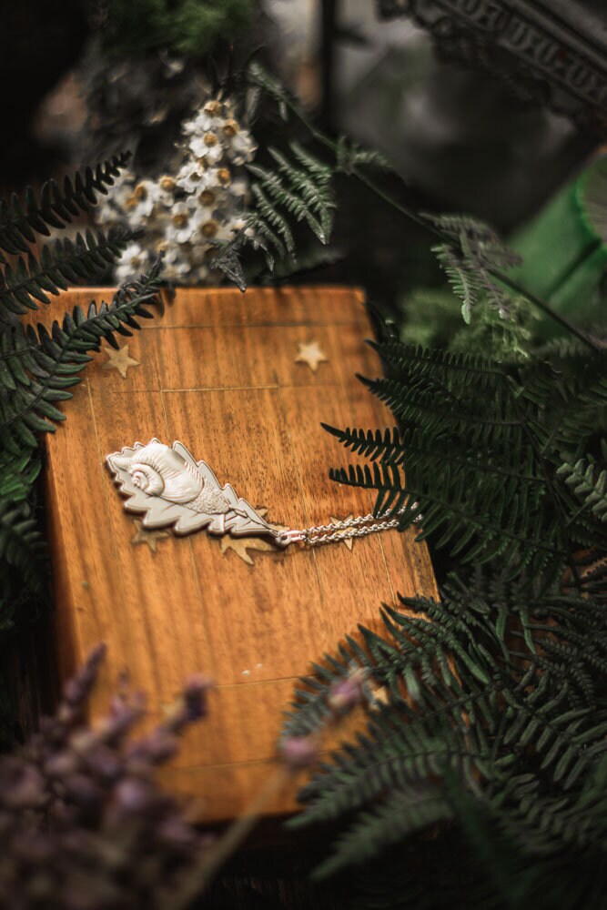 Forest Snail Pendant