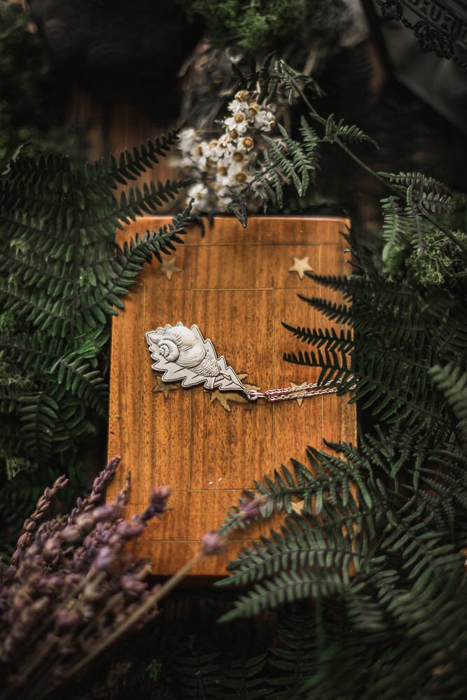 Forest Snail Pendant