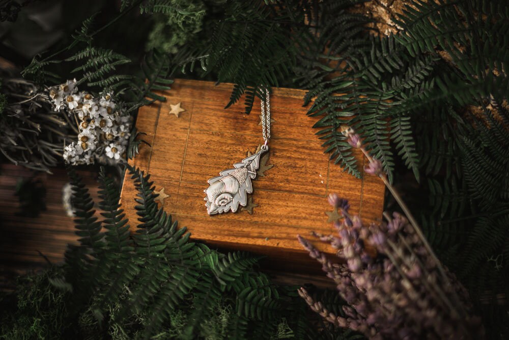 Forest Snail Pendant