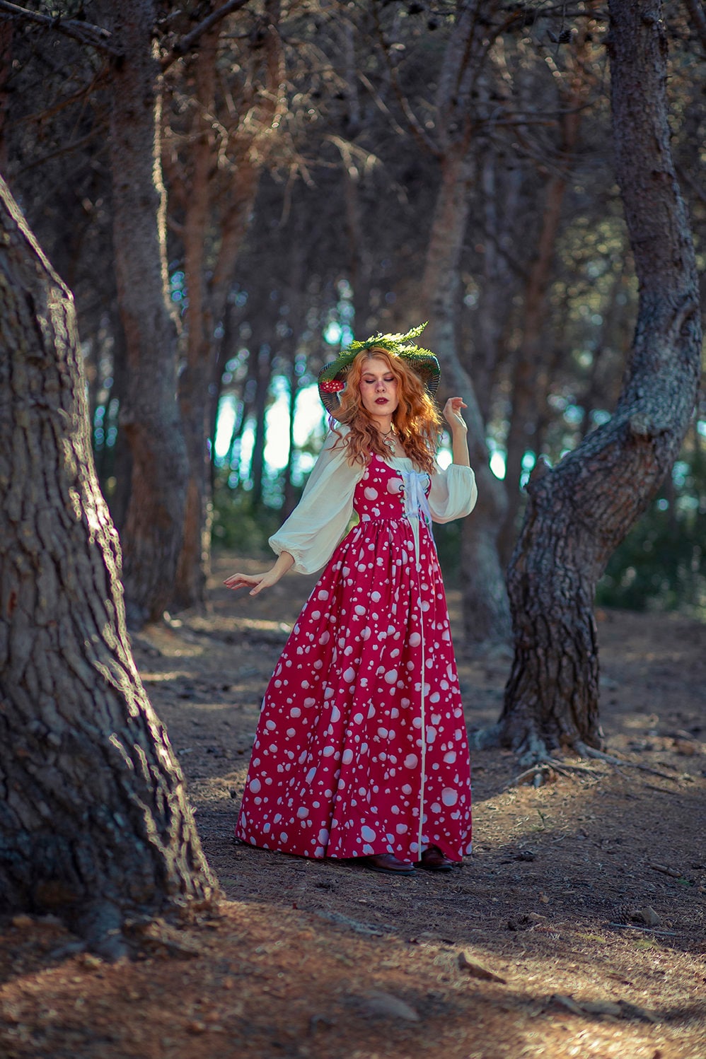 Sobrevestido Seta Amanita