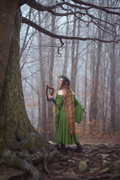 Vestido Élfico Verde