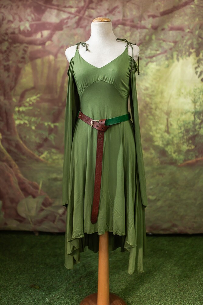 Vestido Élfico Verde