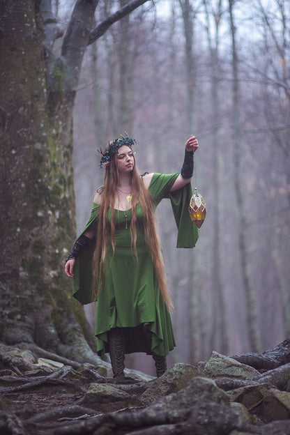Vestido Élfico Verde