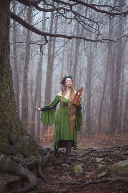 Vestido Élfico Verde