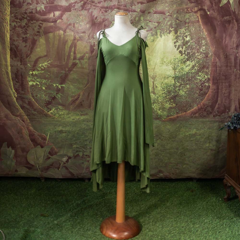 Vestido Élfico Verde