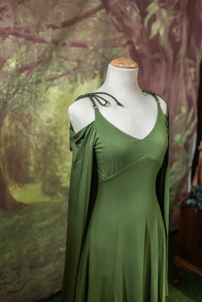 Vestido Élfico Verde