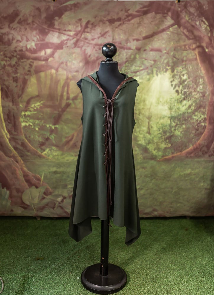Sobretúnica Ranger Verde con Capucha