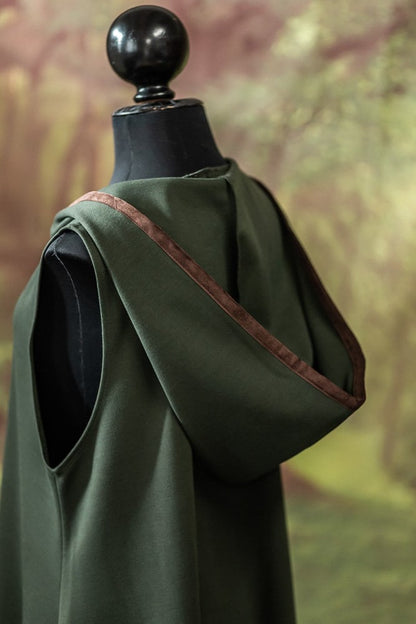 Sobretúnica Ranger Verde con Capucha