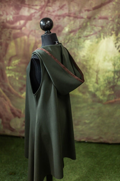 Sobretúnica Ranger Verde con Capucha