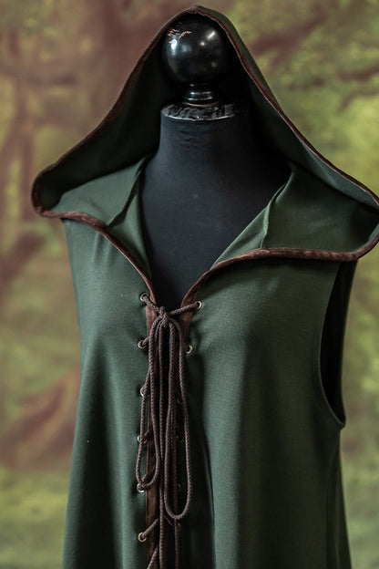 Sobretúnica Ranger Verde con Capucha