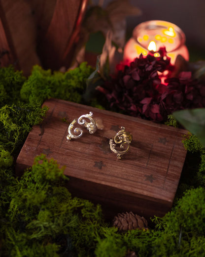 Anillos Élficos Ajustables en Laton y Plata