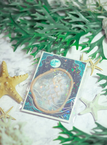 Fish Scales Silicone Prosthetic - Mermaid Costume